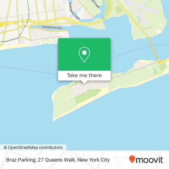 Braz Parking, 27 Queens Walk map