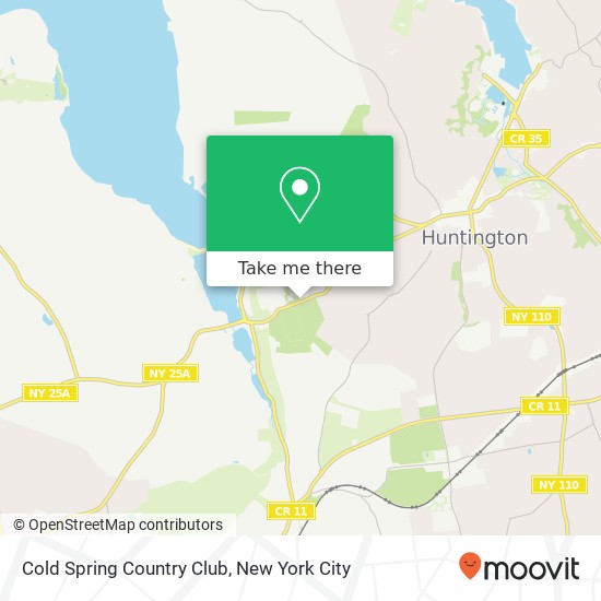 Mapa de Cold Spring Country Club