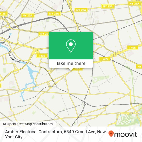 Amber Electrical Contractors, 6549 Grand Ave map