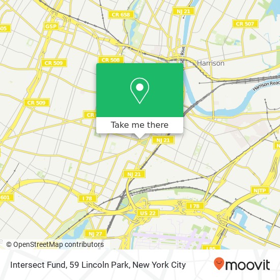 Intersect Fund, 59 Lincoln Park map