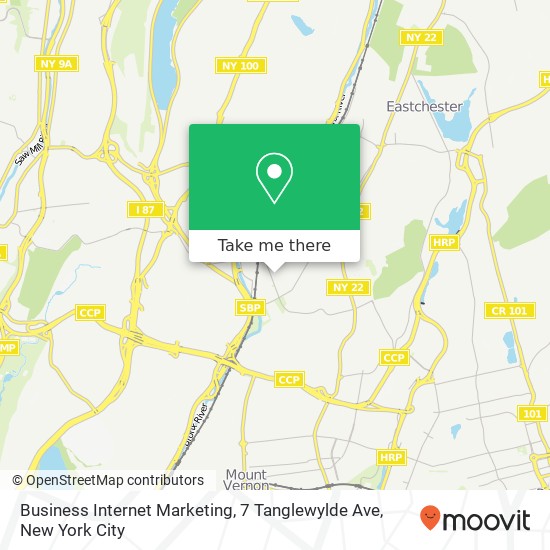 Mapa de Business Internet Marketing, 7 Tanglewylde Ave