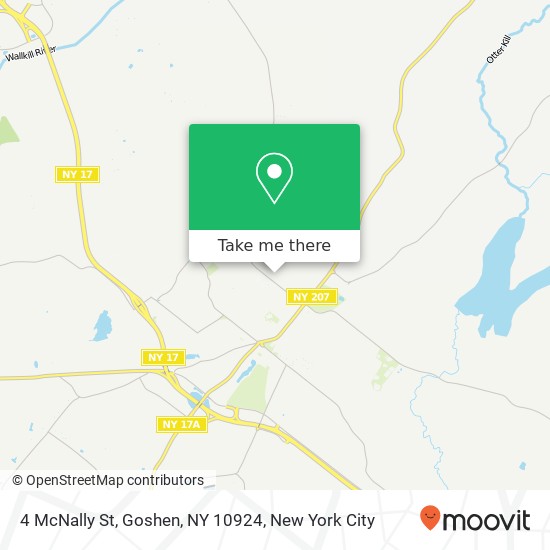 4 McNally St, Goshen, NY 10924 map