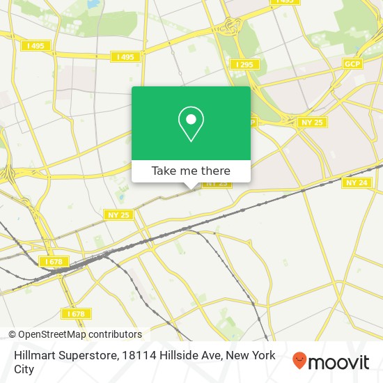 Hillmart Superstore, 18114 Hillside Ave map