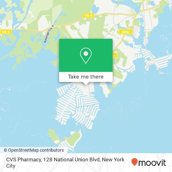 CVS Pharmacy, 128 National Union Blvd map