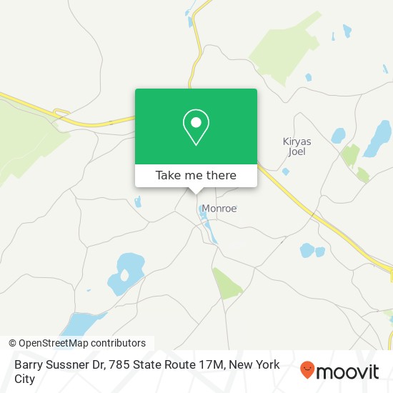 Mapa de Barry Sussner Dr, 785 State Route 17M