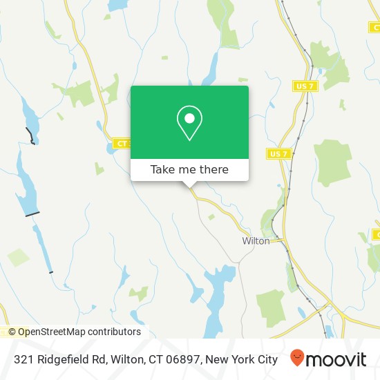 321 Ridgefield Rd, Wilton, CT 06897 map
