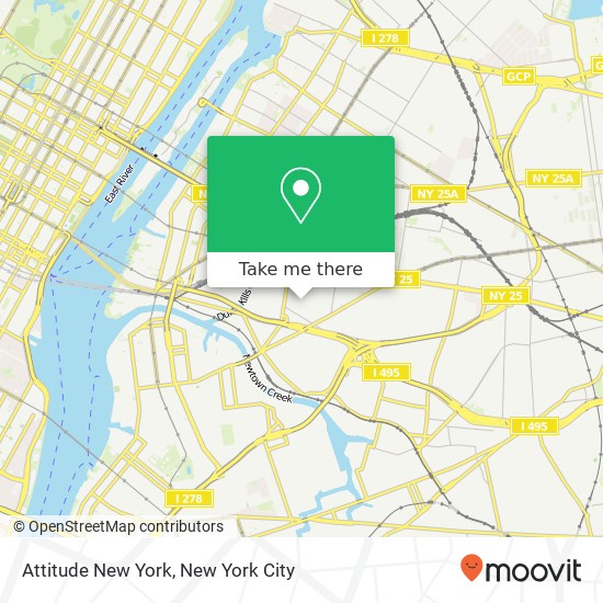 Attitude New York map