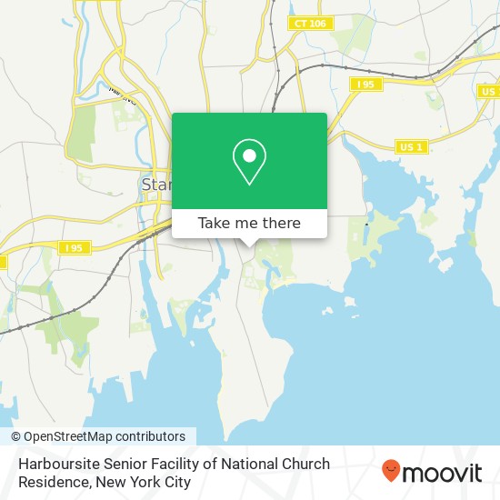 Mapa de Harboursite Senior Facility of National Church Residence