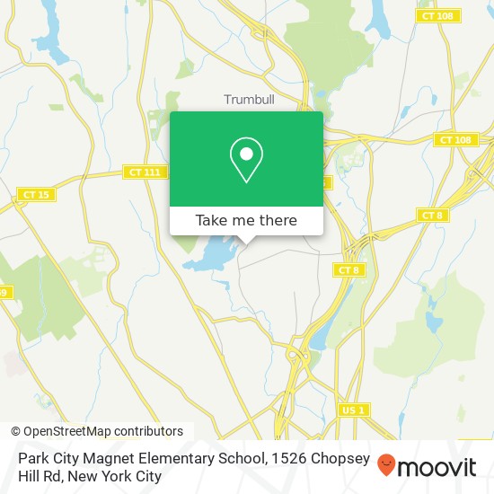 Park City Magnet Elementary School, 1526 Chopsey Hill Rd map