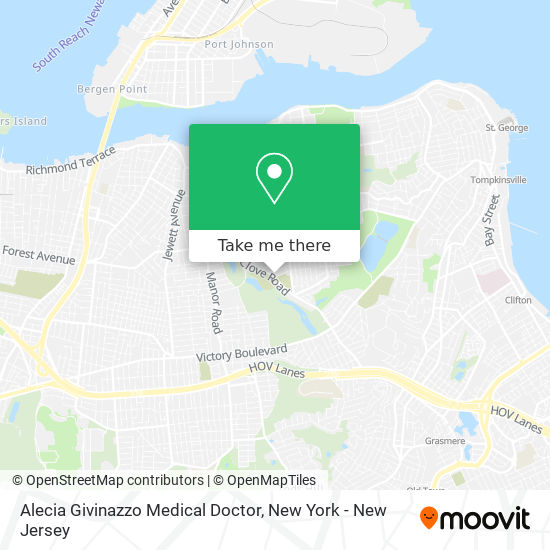 Alecia Givinazzo Medical Doctor map