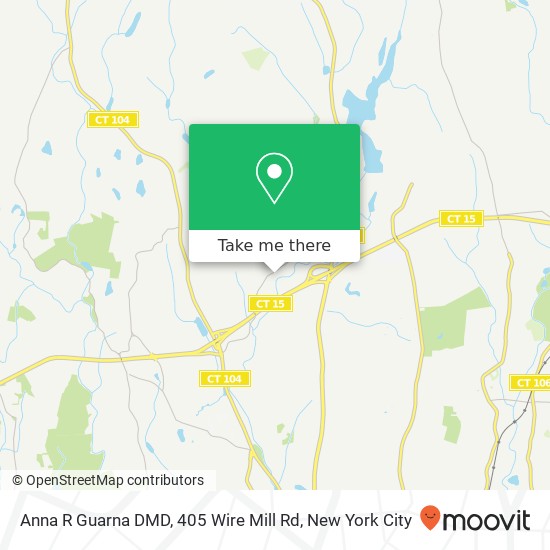 Anna R Guarna DMD, 405 Wire Mill Rd map