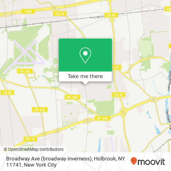 Broadway Ave (broadway inverness), Holbrook, NY 11741 map