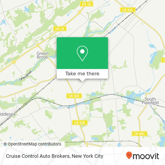 Mapa de Cruise Control Auto Brokers