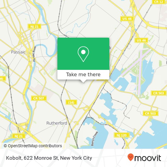 Mapa de Kobolt, 622 Monroe St