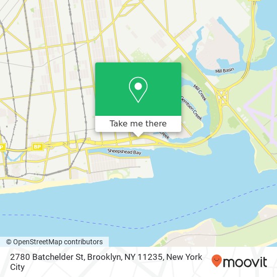 2780 Batchelder St, Brooklyn, NY 11235 map