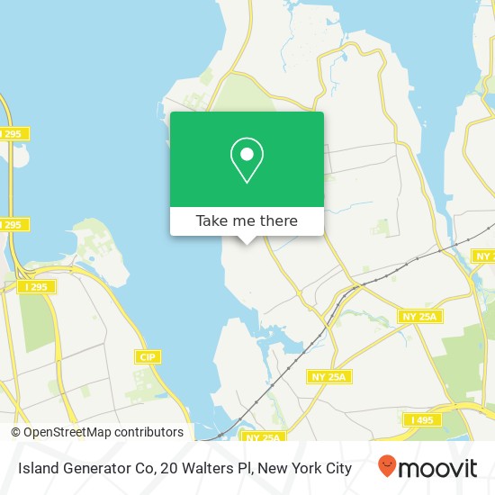 Mapa de Island Generator Co, 20 Walters Pl