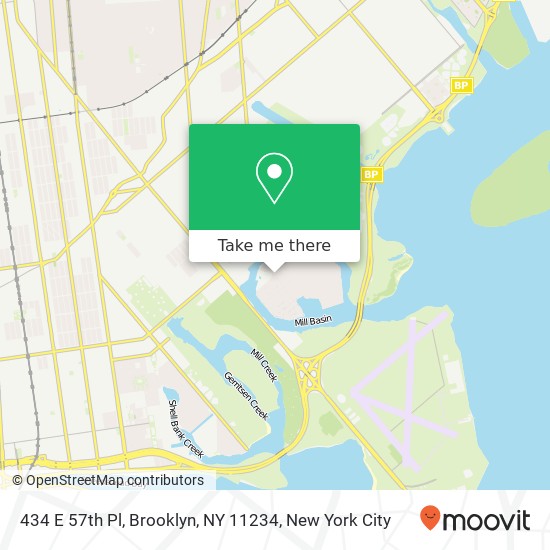 434 E 57th Pl, Brooklyn, NY 11234 map