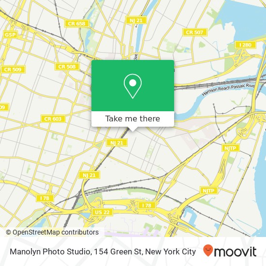 Mapa de Manolyn Photo Studio, 154 Green St