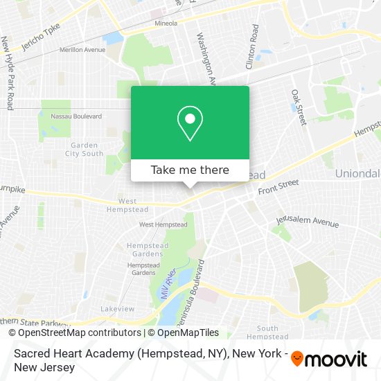 Sacred Heart Academy (Hempstead, NY) map