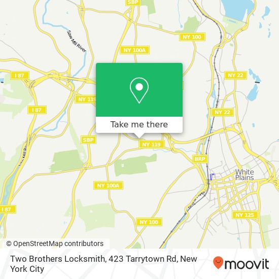 Two Brothers Locksmith, 423 Tarrytown Rd map