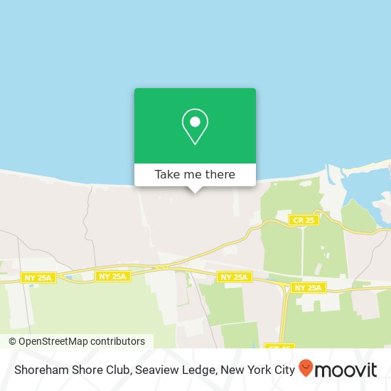 Shoreham Shore Club, Seaview Ledge map