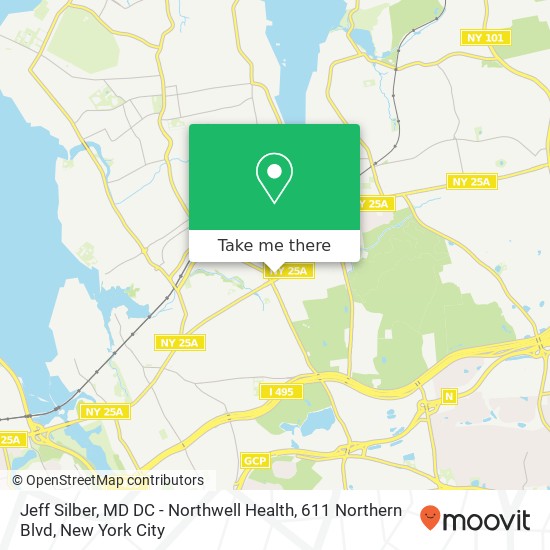 Jeff Silber, MD DC - Northwell Health, 611 Northern Blvd map