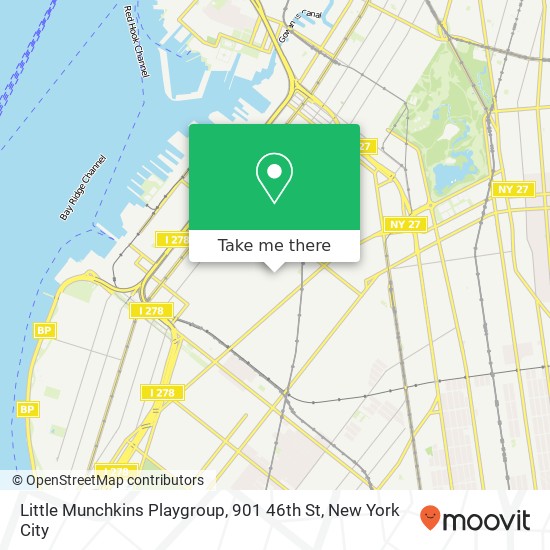 Mapa de Little Munchkins Playgroup, 901 46th St
