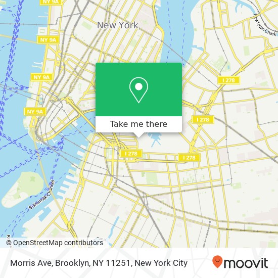 Morris Ave, Brooklyn, NY 11251 map