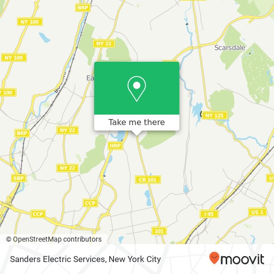 Mapa de Sanders Electric Services