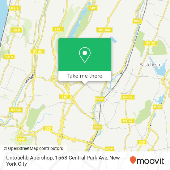 Untouchb Abershop, 1568 Central Park Ave map