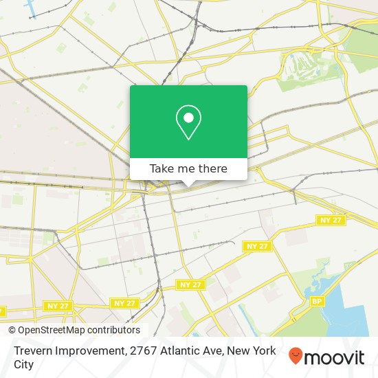 Mapa de Trevern Improvement, 2767 Atlantic Ave