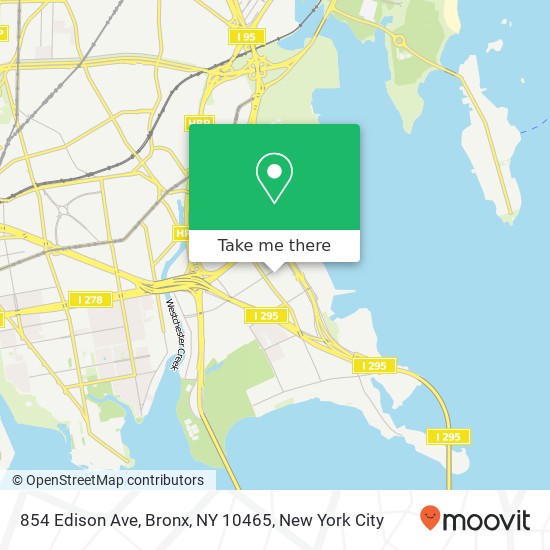 854 Edison Ave, Bronx, NY 10465 map