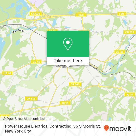 Power House Electrical Contracting, 36 S Morris St map