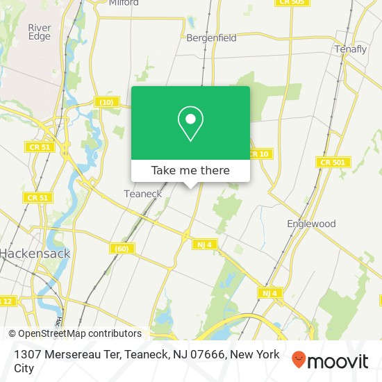 1307 Mersereau Ter, Teaneck, NJ 07666 map