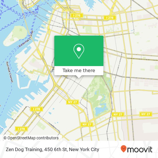 Zen Dog Training, 450 6th St map