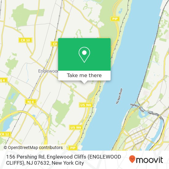 156 Pershing Rd, Englewood Cliffs (ENGLEWOOD CLIFFS), NJ 07632 map