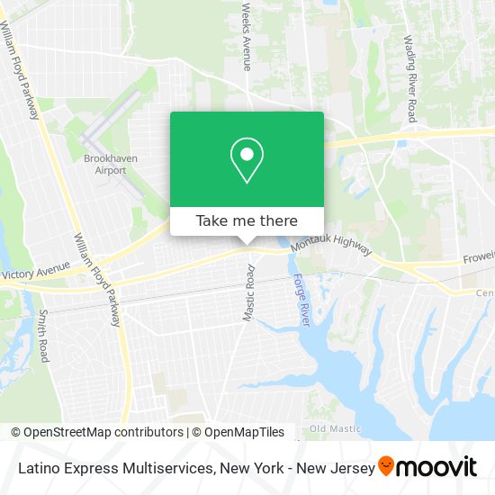 Latino Express Multiservices map