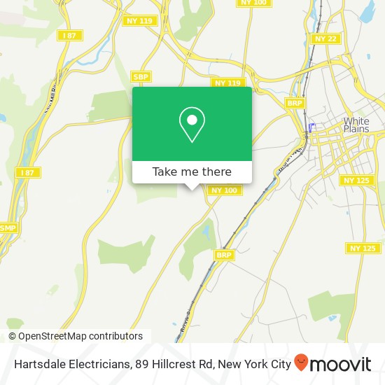 Hartsdale Electricians, 89 Hillcrest Rd map