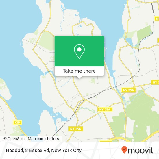 Haddad, 8 Essex Rd map