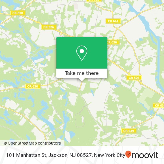 101 Manhattan St, Jackson, NJ 08527 map