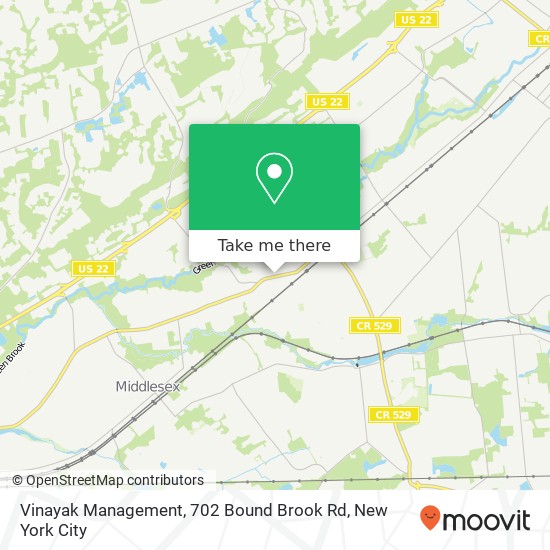 Vinayak Management, 702 Bound Brook Rd map