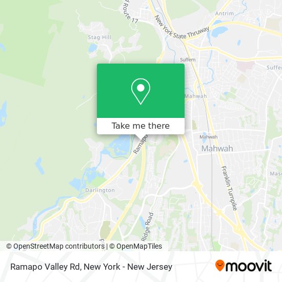 Ramapo Valley Rd map