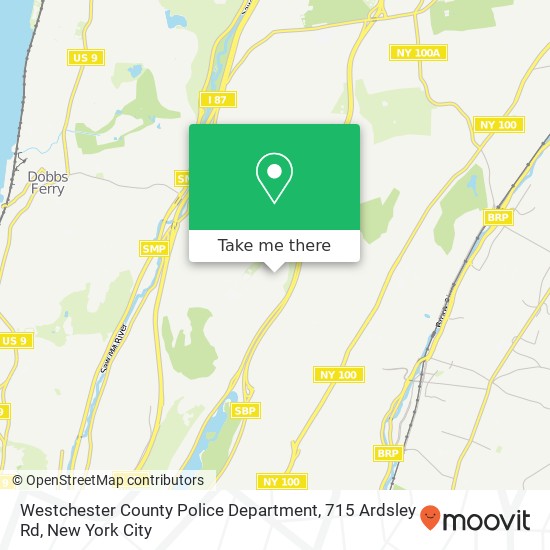 Westchester County Police Department, 715 Ardsley Rd map