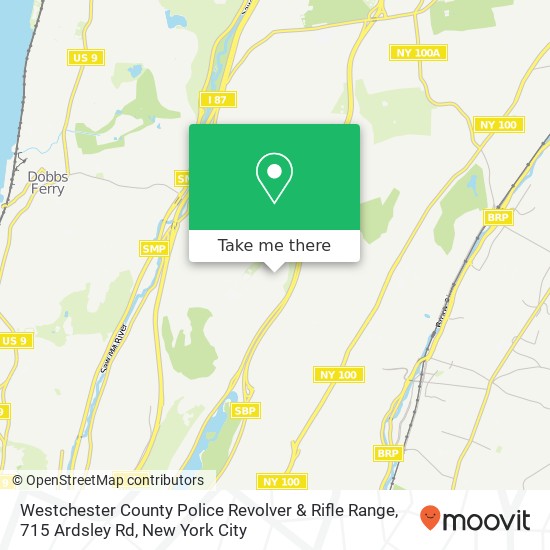 Westchester County Police Revolver & Rifle Range, 715 Ardsley Rd map