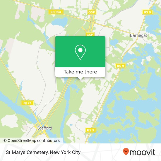 Mapa de St Marys Cemetery