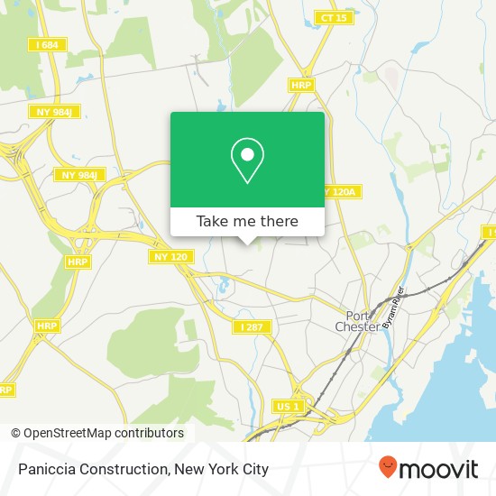 Paniccia Construction map