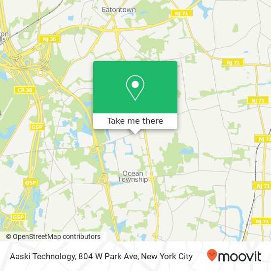 Aaski Technology, 804 W Park Ave map