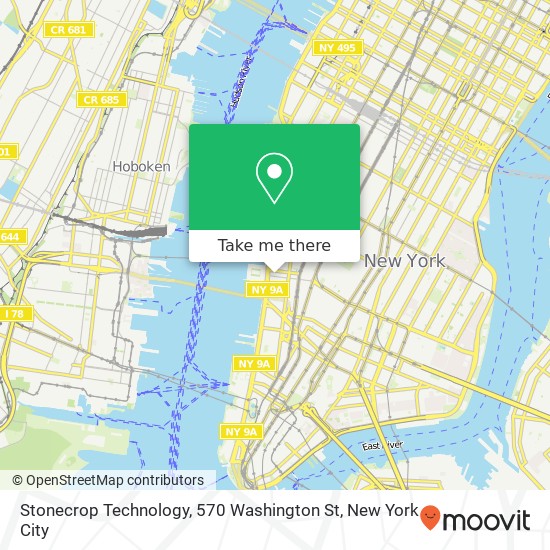 Mapa de Stonecrop Technology, 570 Washington St