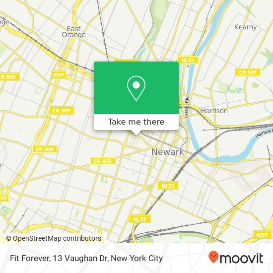 Fit Forever, 13 Vaughan Dr map