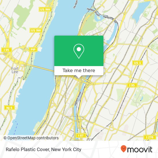 Mapa de Rafelo Plastic Cover